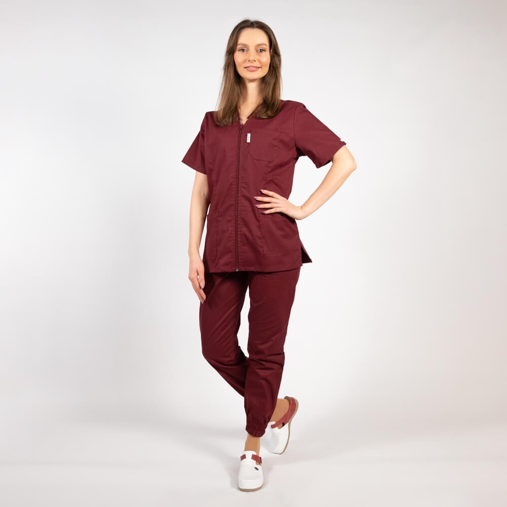bluza cu fermoar