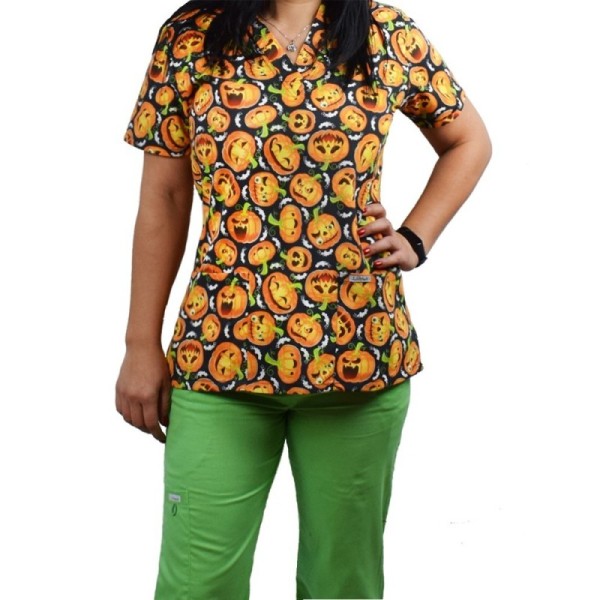 Bluza medicala imprimata