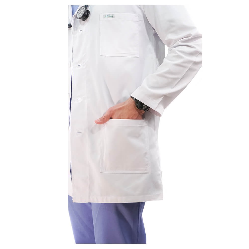 Bluza alba cu rever, pentru barbati - D17