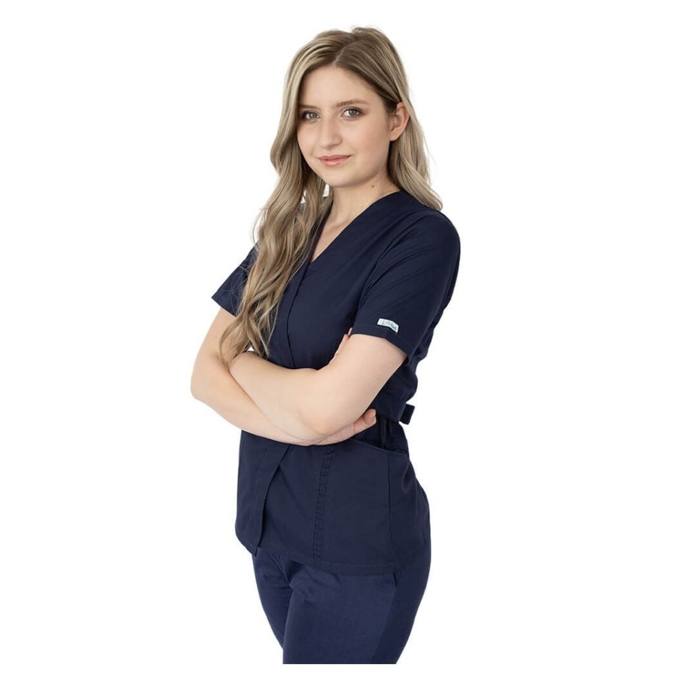 Bluza kimono cu maneca scurta