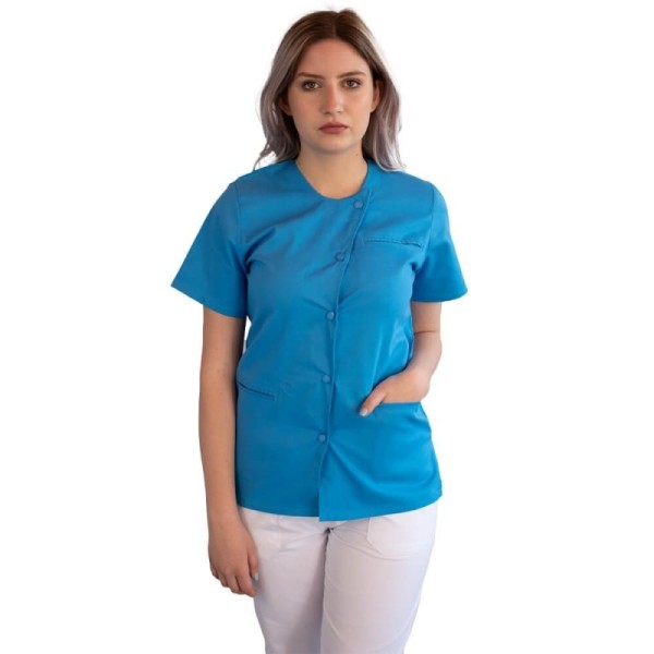 Bluza asimetrica cu capse Lotus 2