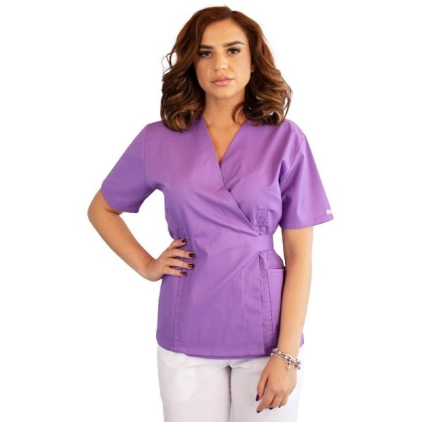 Bluza kimono cu maneca scurta Lotus 2
