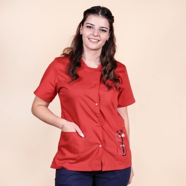 Bluza asimetrica cu capse Lotus 2