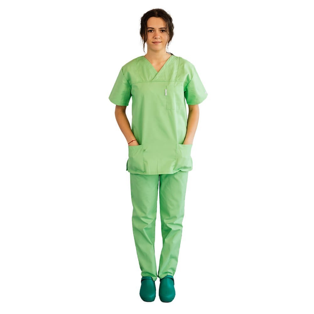 Costum medical Lotus 1, Basic 1, verde island