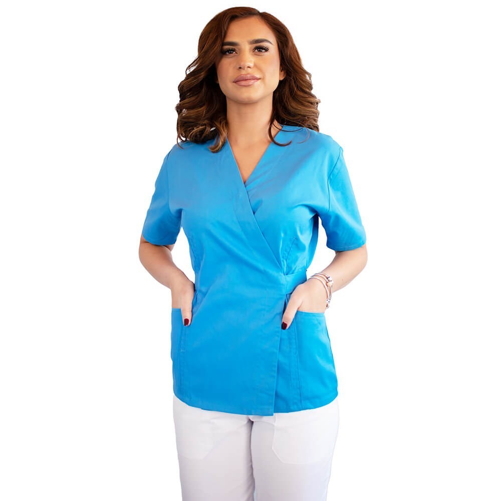 Bluza kimono cu maneca scurta