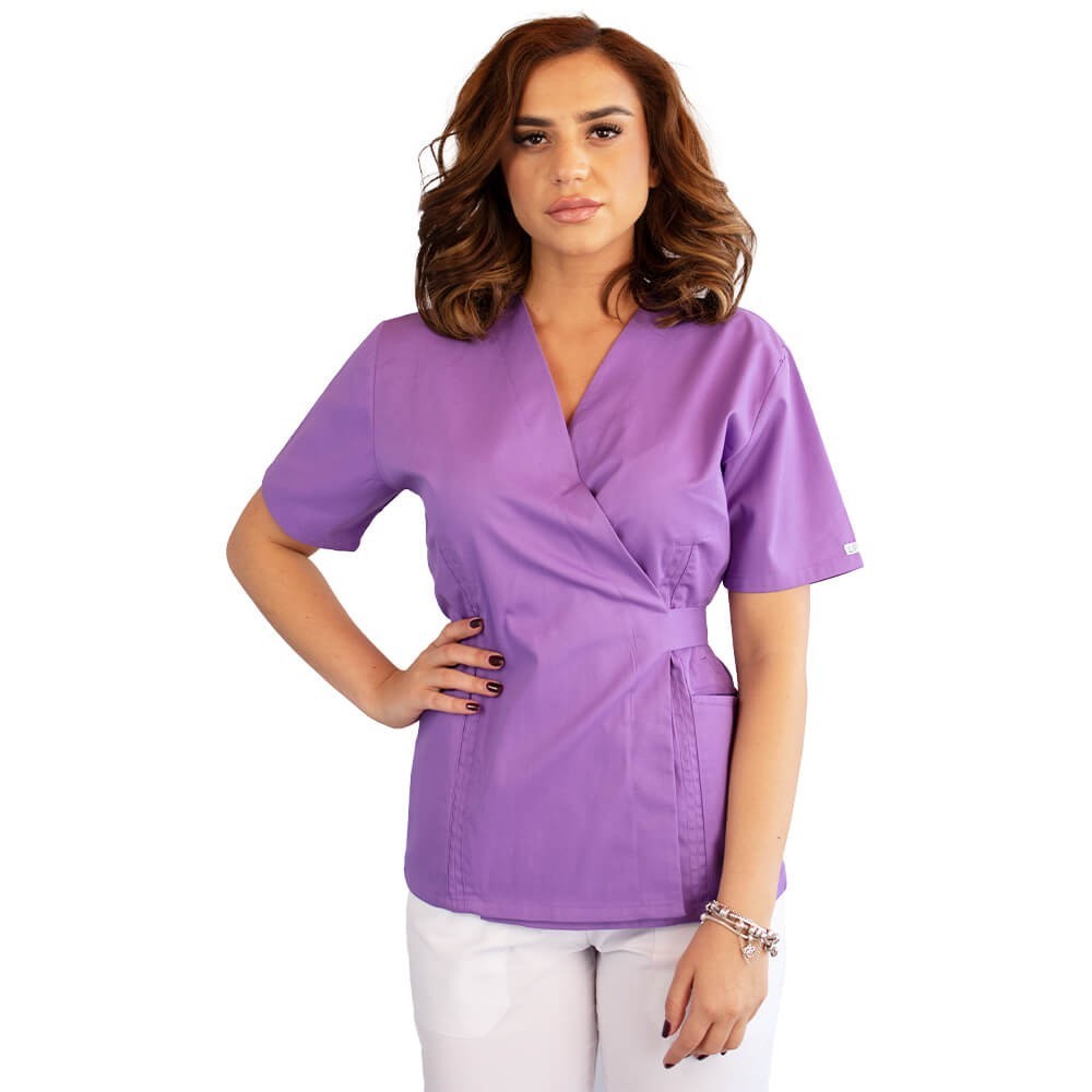 Bluza kimono cu maneca scurta