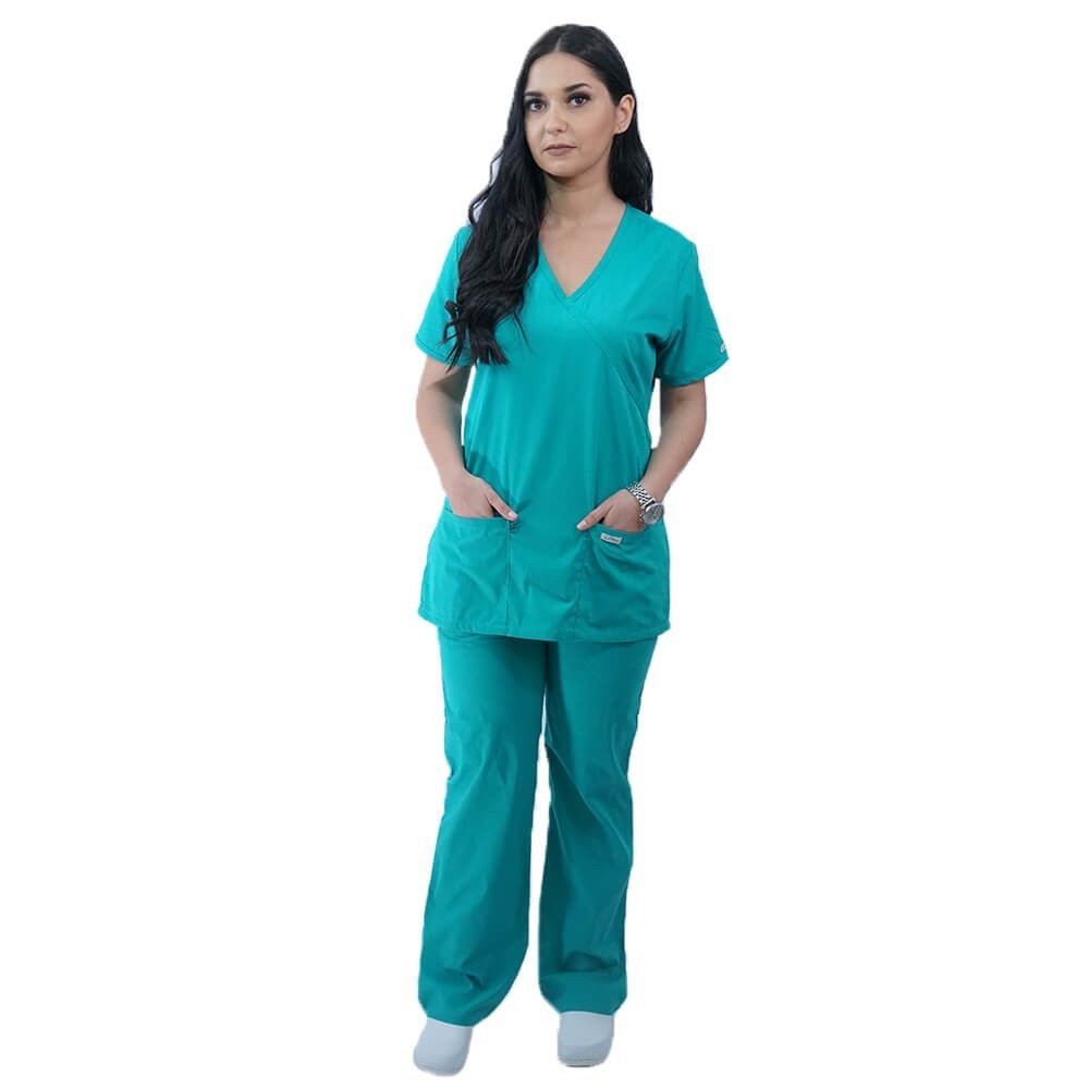 Costum medical Lotus 1, LK182 mock, verde