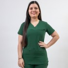 Costum medical Lotus Flex, stretch, verde hunter, TS-NP10 TS-SP3