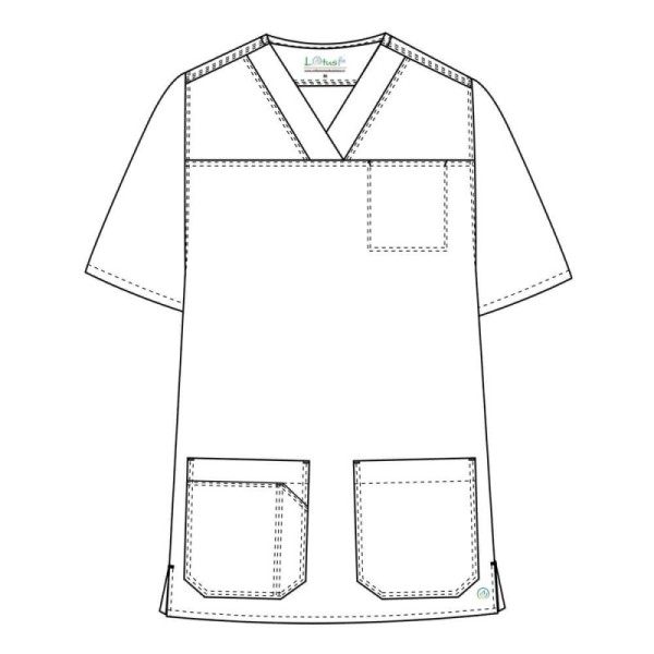 Bluza medicala Lotus Flex, stretch, bleumarin, TRS-KH1
