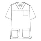 Bluza medicala Lotus Flex, stretch, bleumarin, TRS-KH1