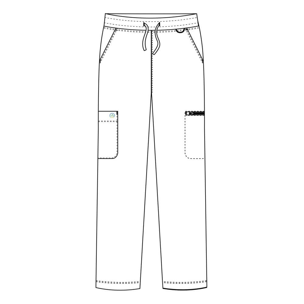 Costum medical Lotus Flex, stretch, turcoaz inchis/gri, TS-NP10 TS-SP3