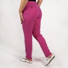 Costum medical Lotus Flex, stretch, alb/fucsia orhidee, TRS-NP13 TS-SP3