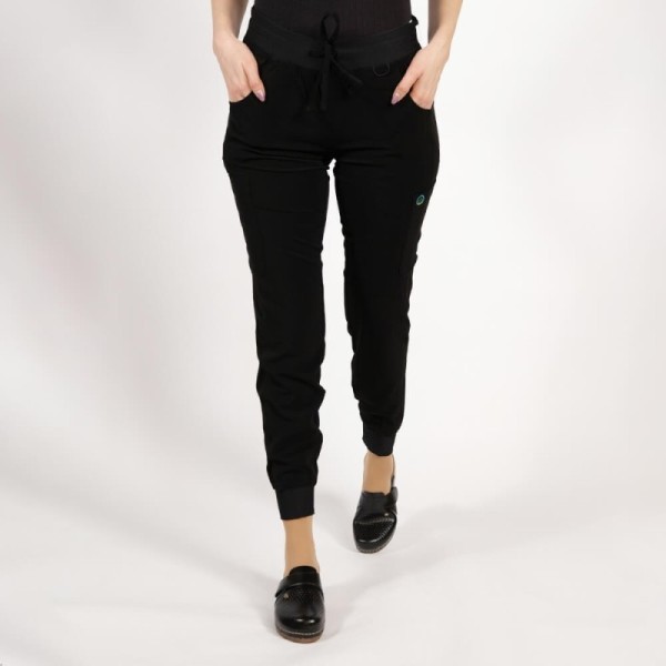 Costum medical Lotus Flex, stretch, rosu/negru, TRS-NP13 TRS-SP4-V3