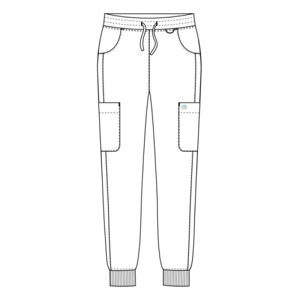 Costum medical Lotus Flex, stretch, rosu/negru, TRS-NP13 TRS-SP4-V3