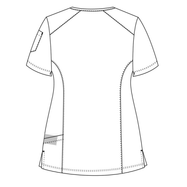 Bluza medicala Lotus Flex, stretch, gri, TS-NP7