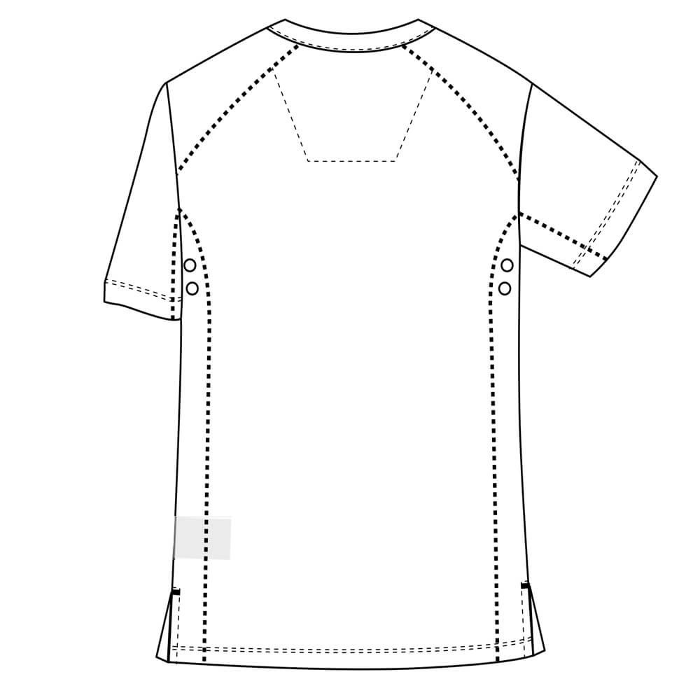 Costum medical Lotus Flex, stretch, negru, TS-NP9 TRS-SP9