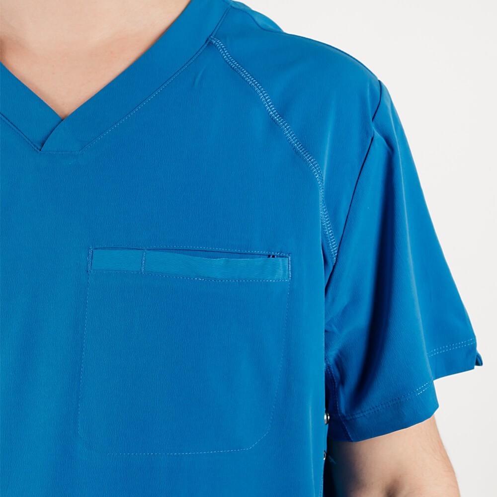 Costum medical Lotus Flex, stretch, albastru royal, TS-NP9 TS-SP9