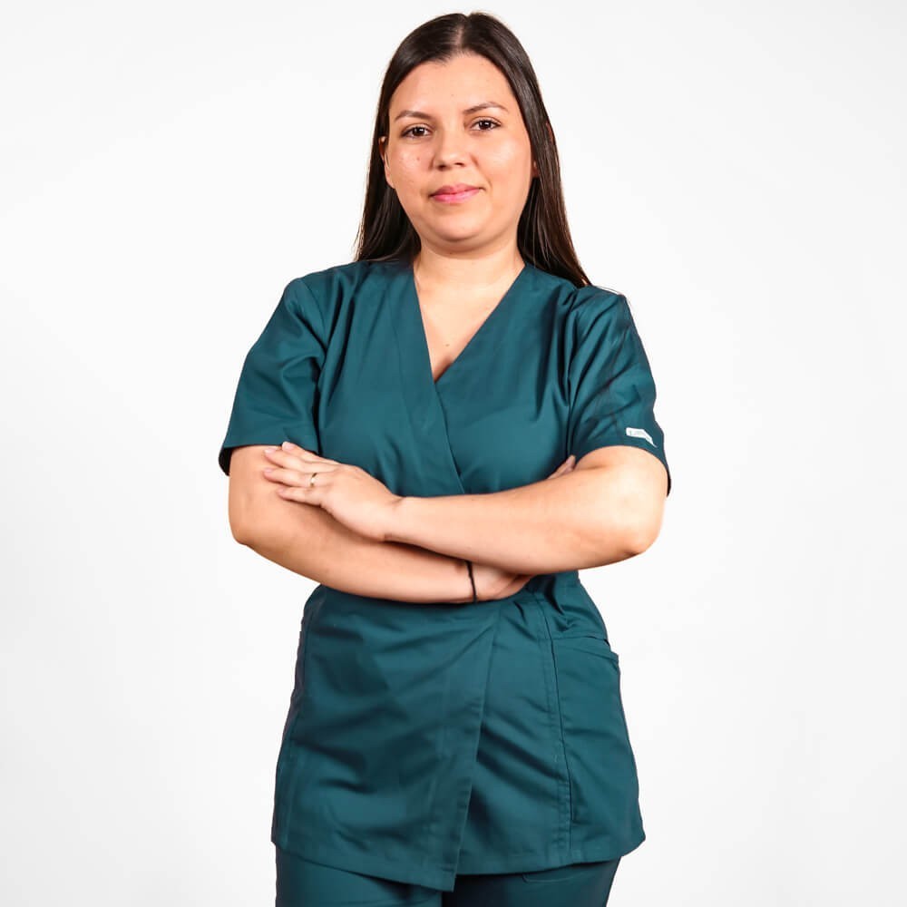 Costum Lotus 2, bluza kimono, pantaloni cu elastic in talie si manseta, turcoaz inchis