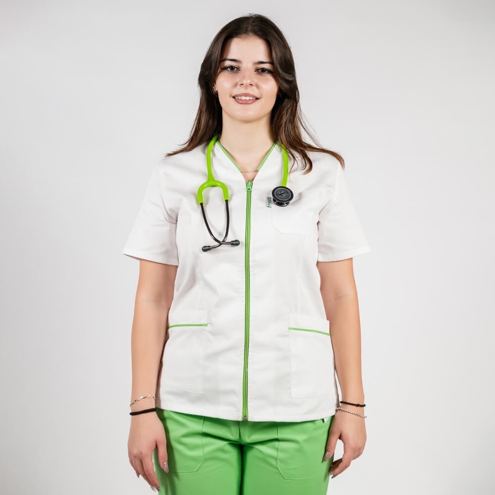 maneca scurta si paspol verde island