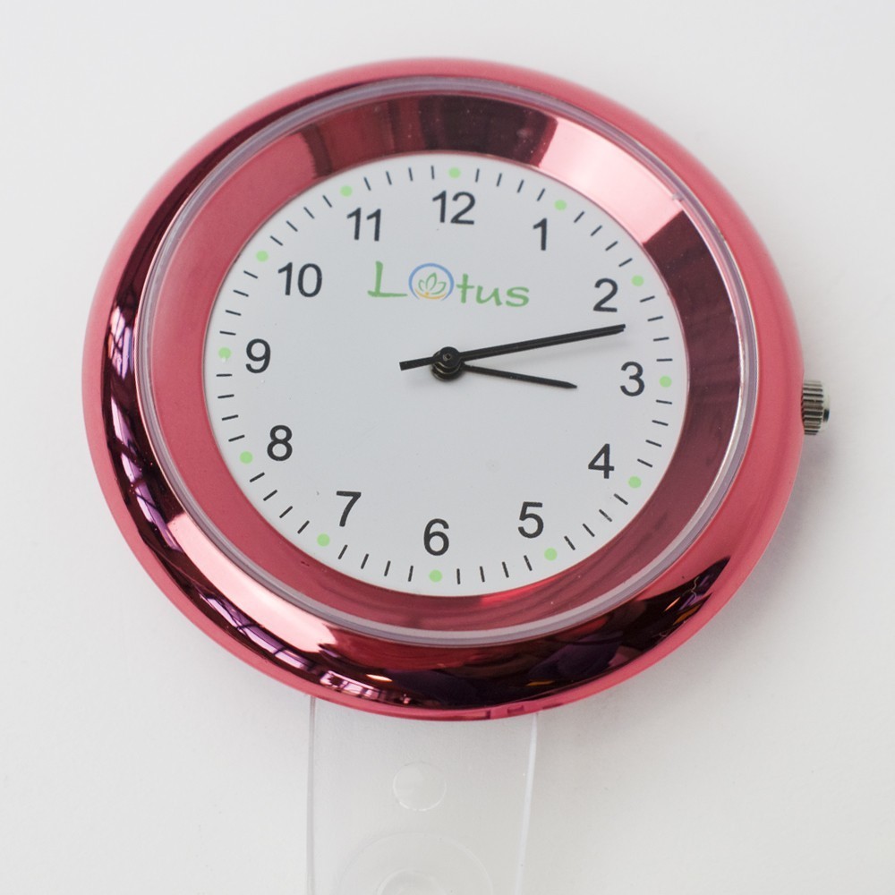 Ceas Lotus cu clip-on, rosu