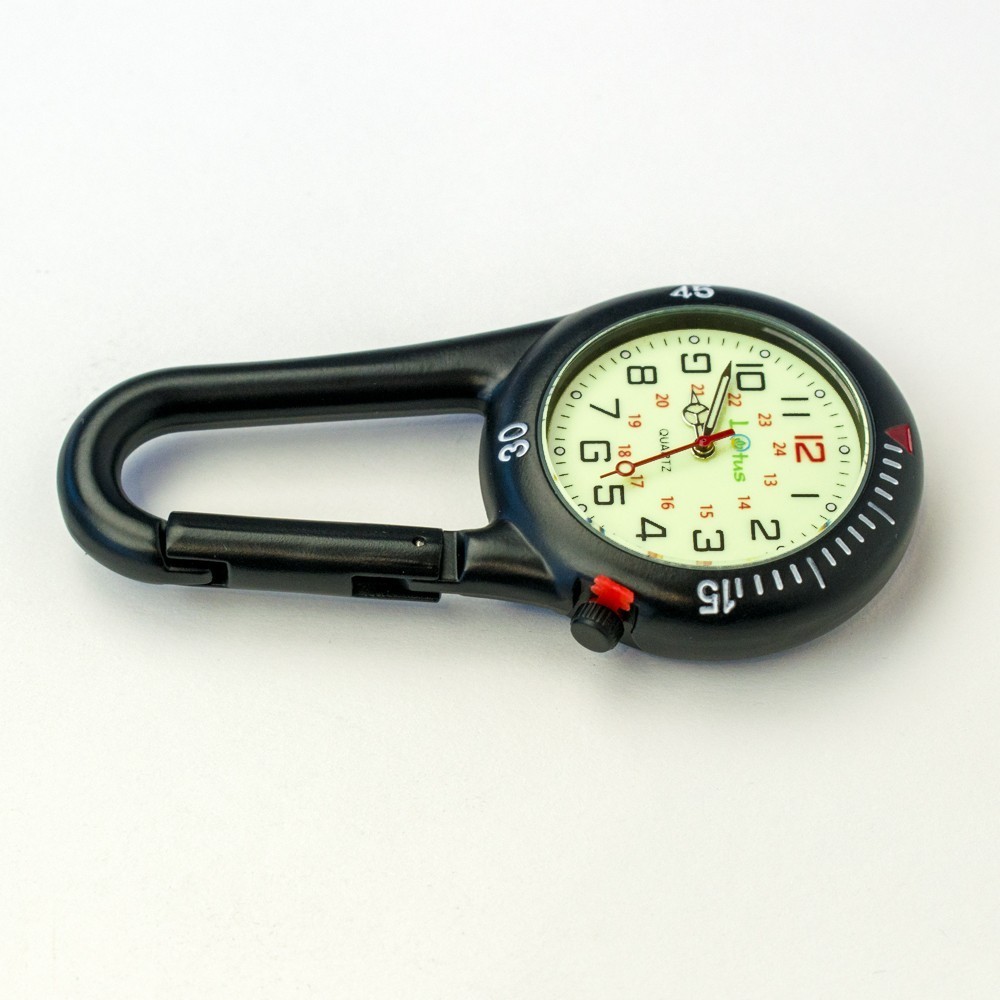 Ceas Lotus cu carabiniera, negru