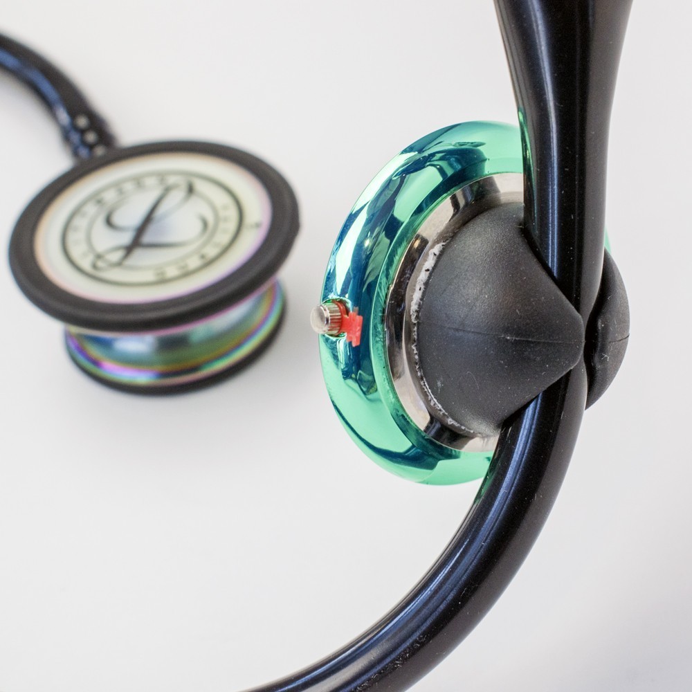 Ceas Lotus pentru stetoscop, turcoaz