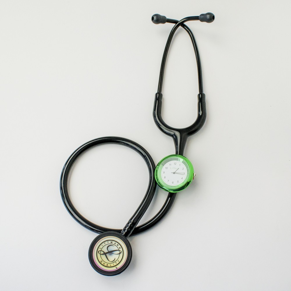 Ceas Lotus pentru stetoscop, verde