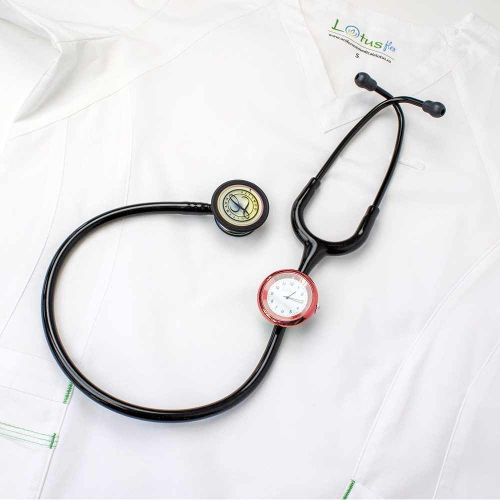 Ceas Lotus pentru stetoscop, rosu