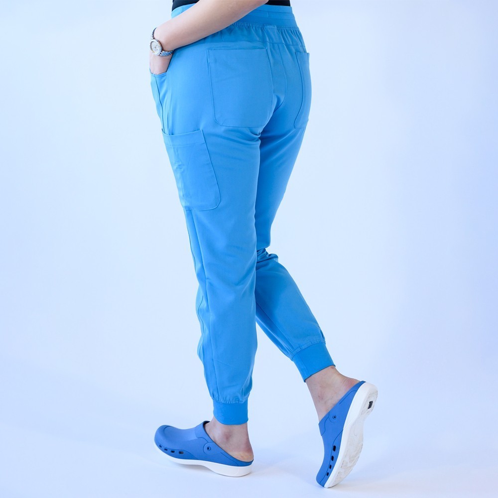 Costum medical Lotus Flex, stretch, albastru deschis, TRS-JK1 TRS-SP4-V3