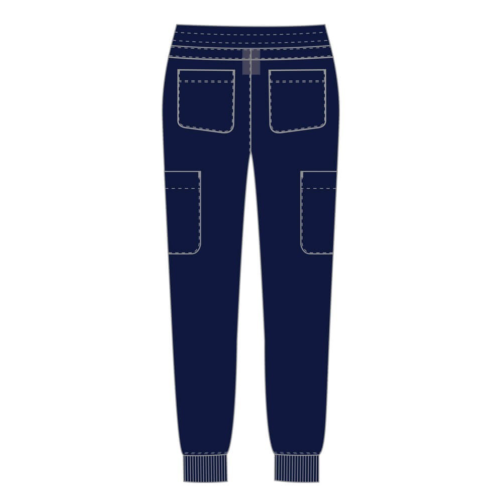 Pantaloni medicali Lotus Flex, stretch, cu snur, verde chirurgical, TRS-SP4-V3