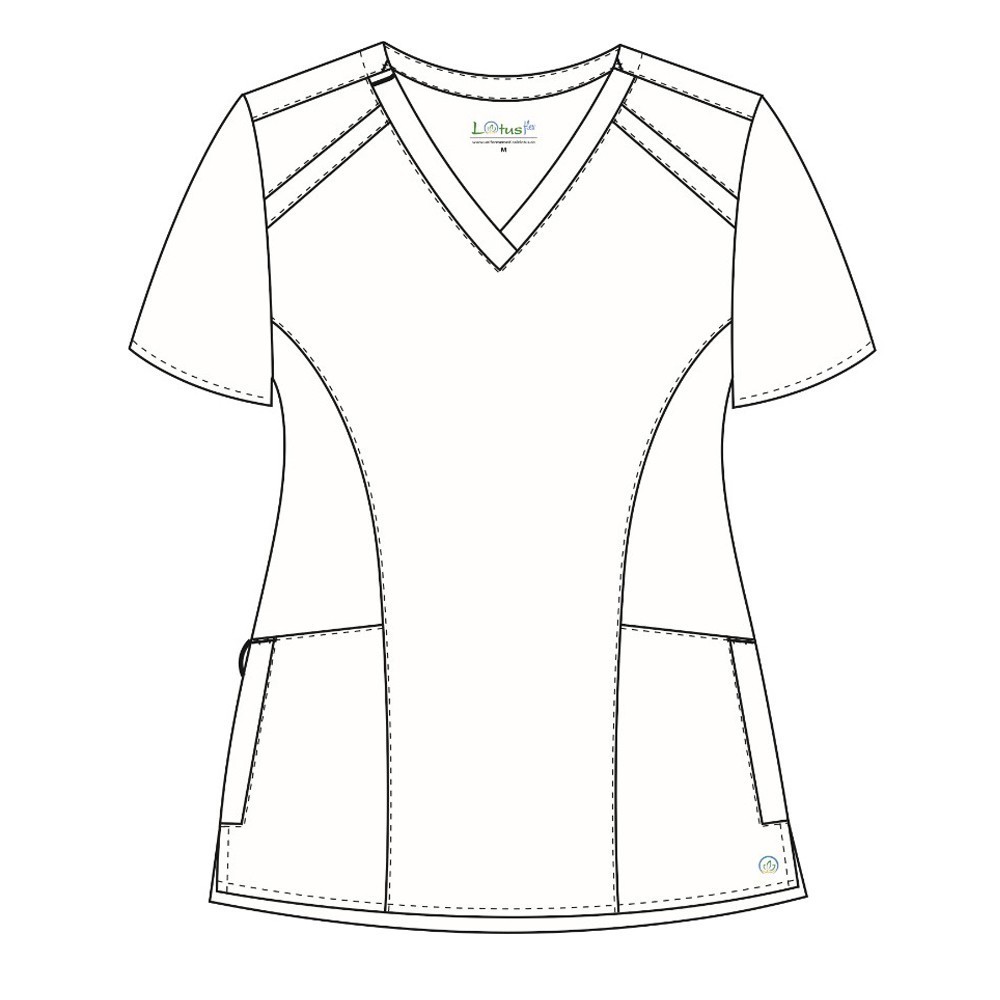 Bluza medicala Lotus Flex, stretch, verde chirurgical, TRS-NP24