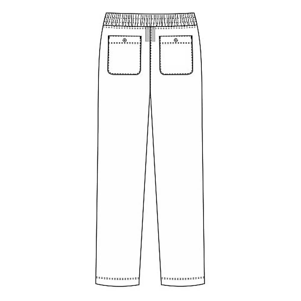 Pantaloni medicali Lotus Flex, stretch, cu snur, turcoaz inchis, TRS-SP9