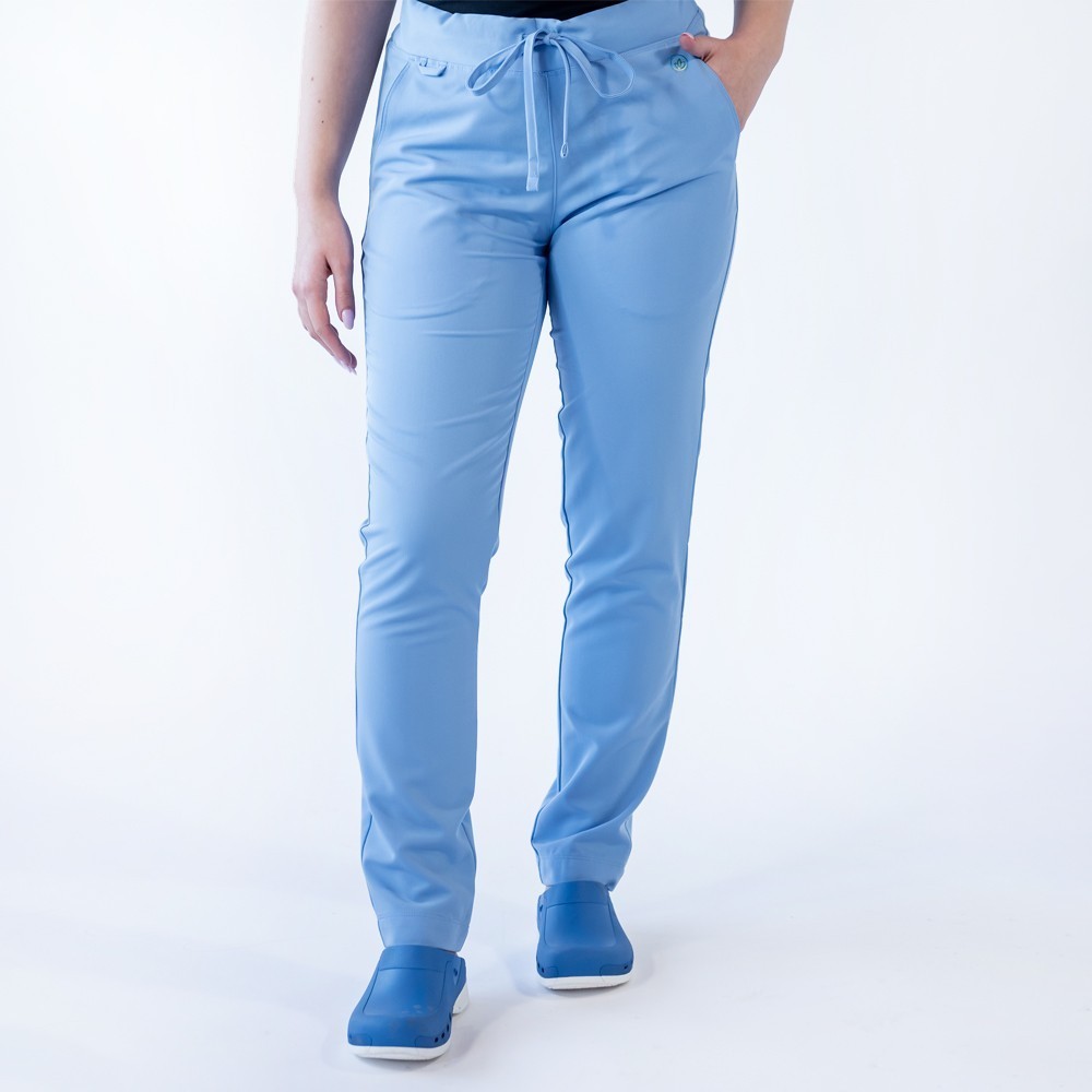 Costum medical Lotus Flex, stretch, albastru ciel, TRS-NP16 TRS-SP9