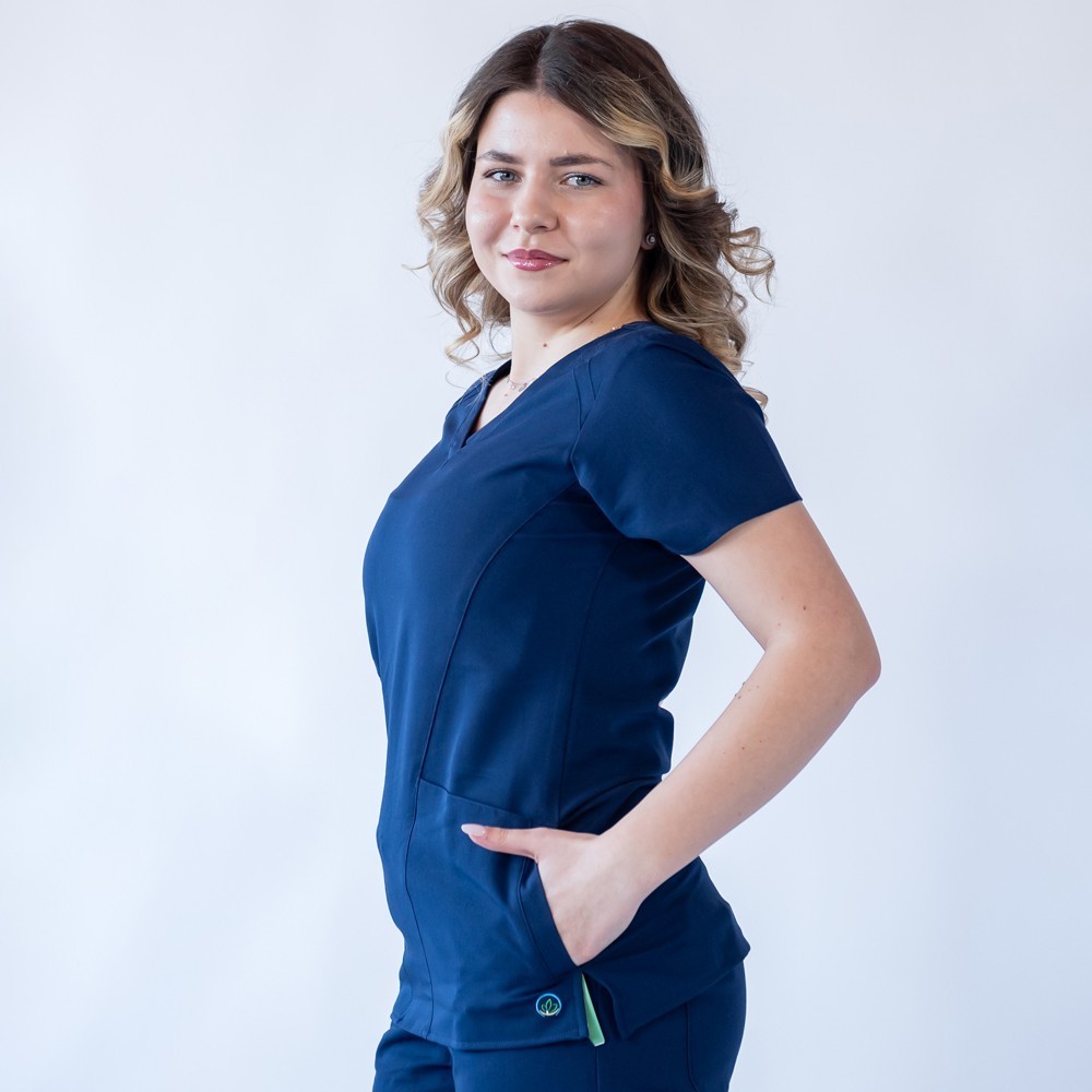 Costum medical Lotus Flex, stretch, bleumarin, TRS-NP24 TRS-SP9