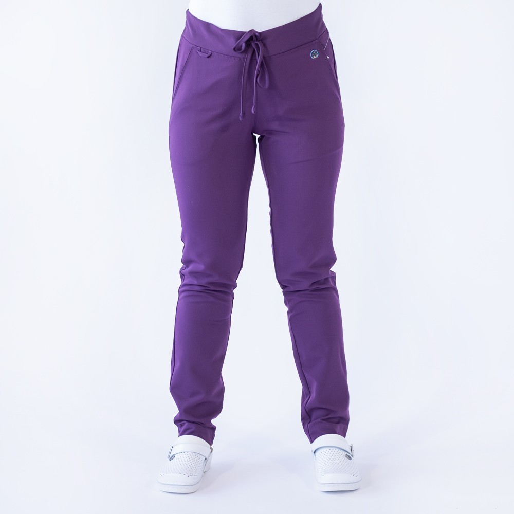 Costum medical Lotus Flex, stretch, wine, TRS-JK8 TRS-SP9