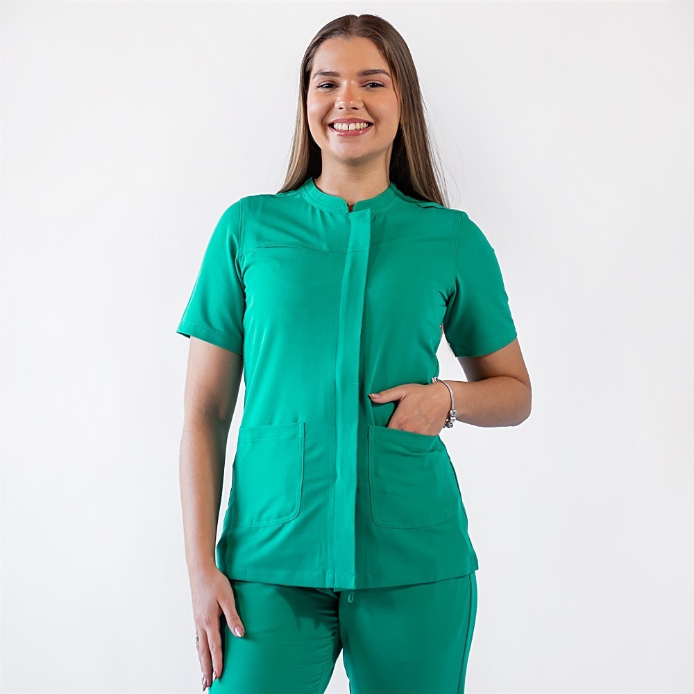 Costum medical Lotus Flex, stretch, verde chirurgical, TRS-JK8 TRS-SP9