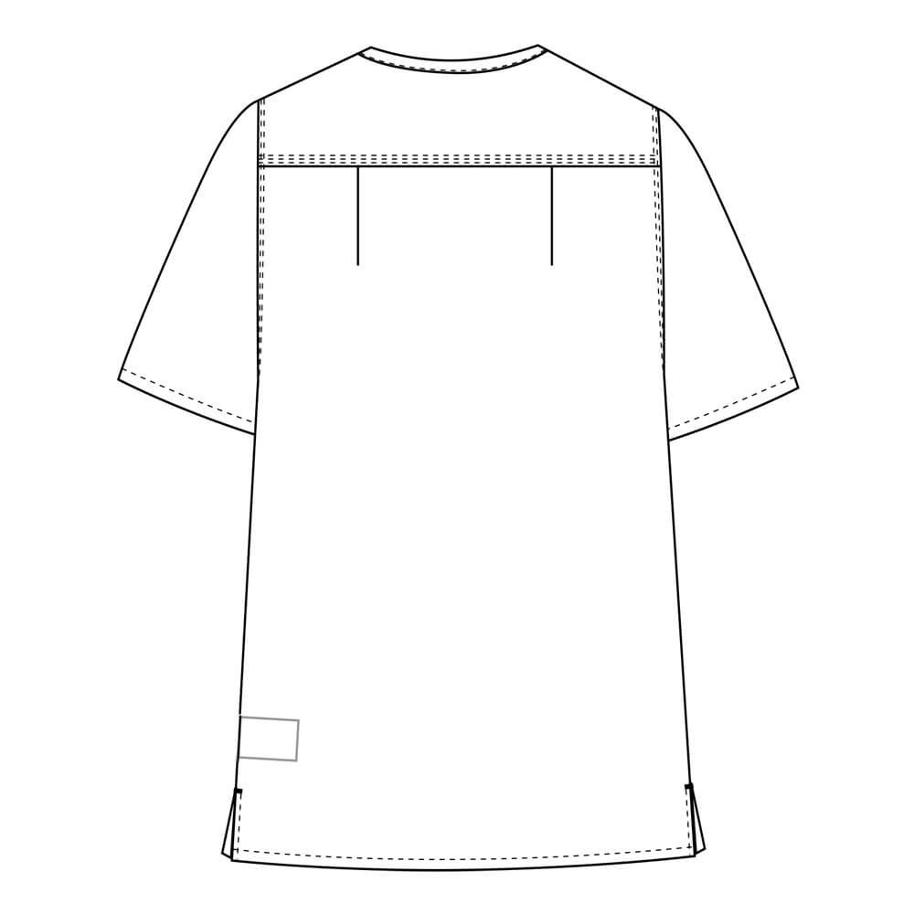 Bluza medicala Lotus Flex, stretch, albastru royal, TRS-KH1