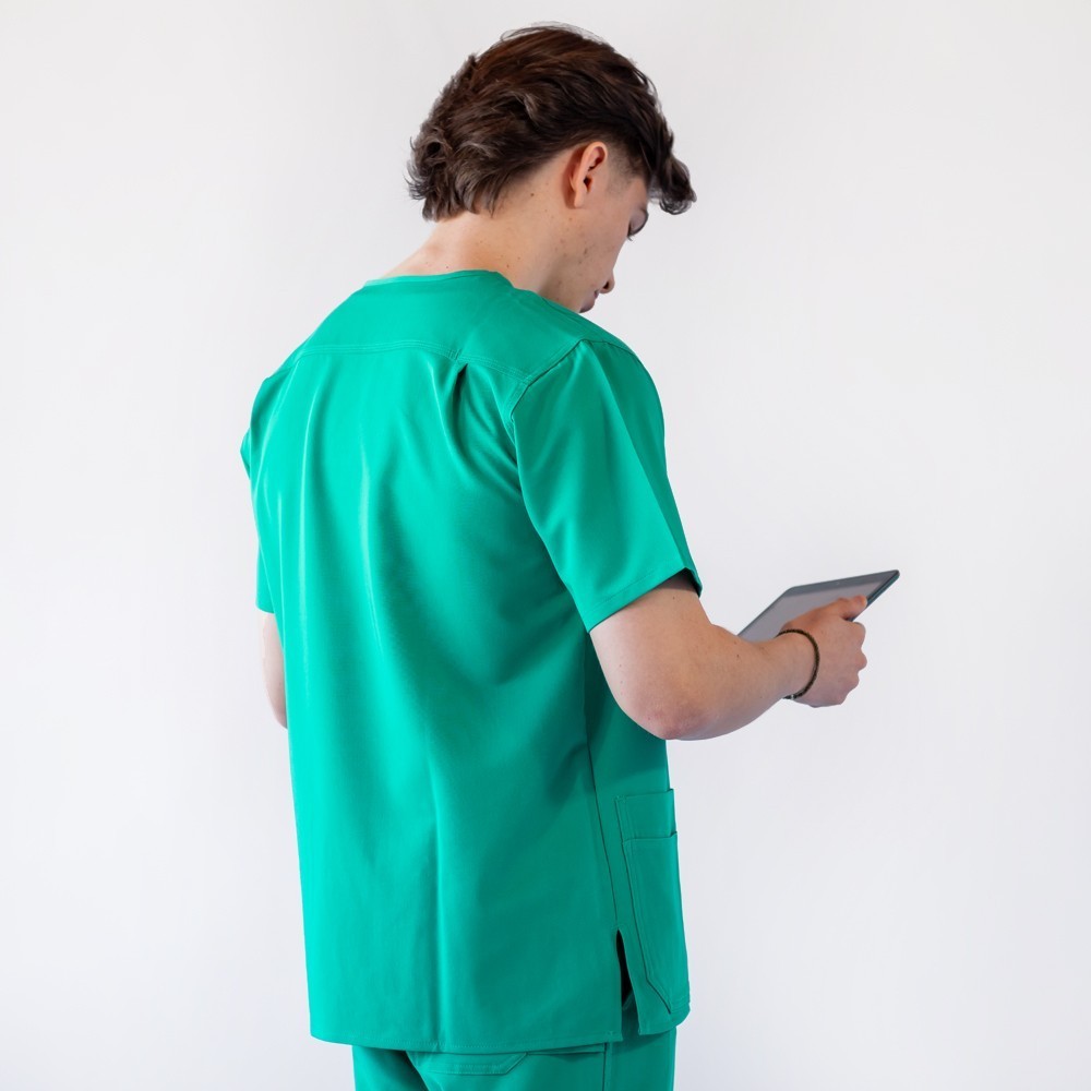 Costum medical Lotus Flex, stretch, verde chirurgical, TRS-KH1 TRS-KH2