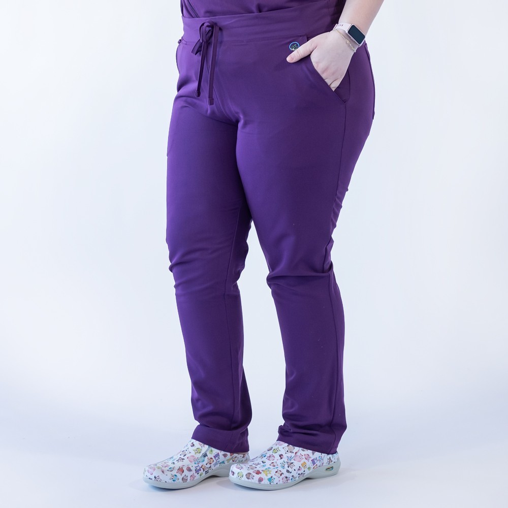 Costum medical Lotus Flex, stretch, wine, TRS-JK1 TRS-SP9