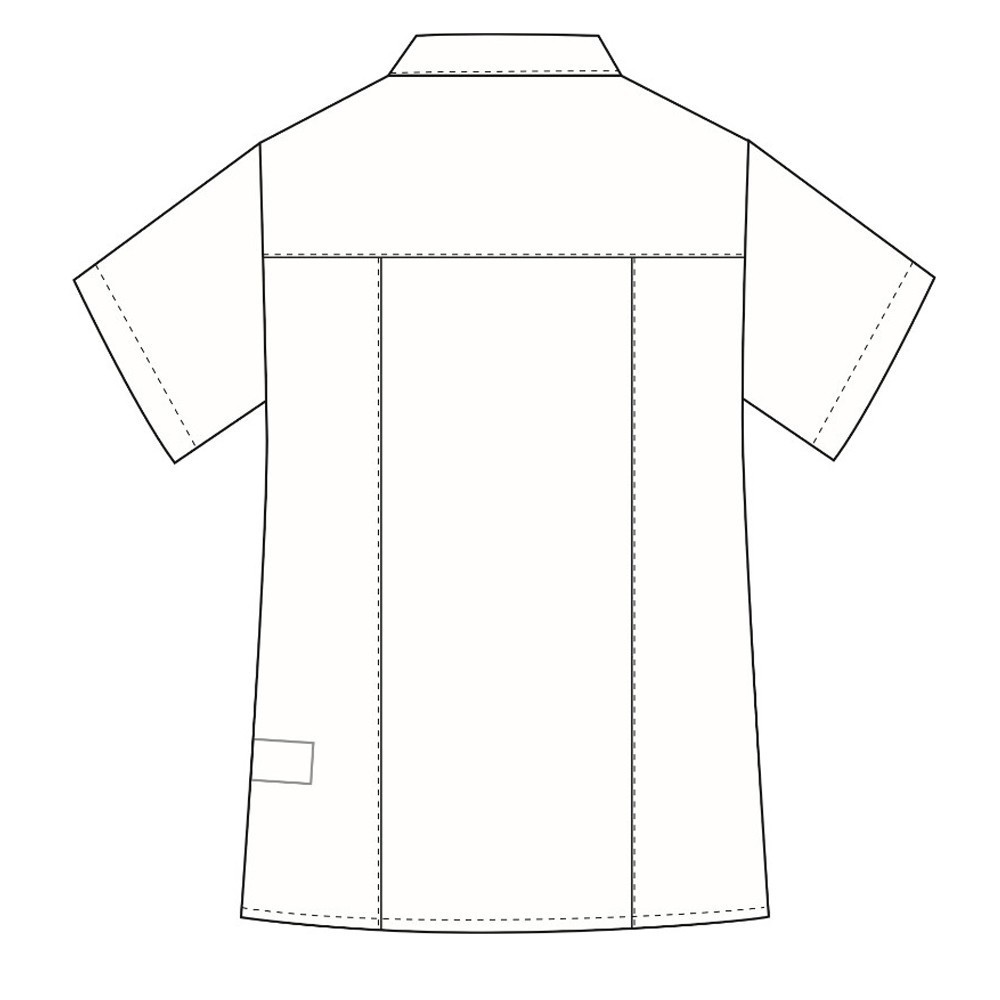 Bluza medicala cu capse, Lotus Flex, stretch, aqua, TRS-JK7