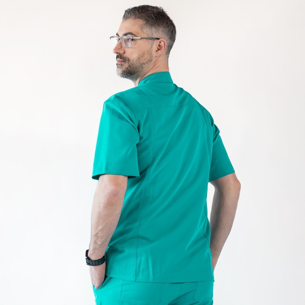 Costum medical Lotus Flex, stretch, aqua, TRS-JK7 TRS-SP9