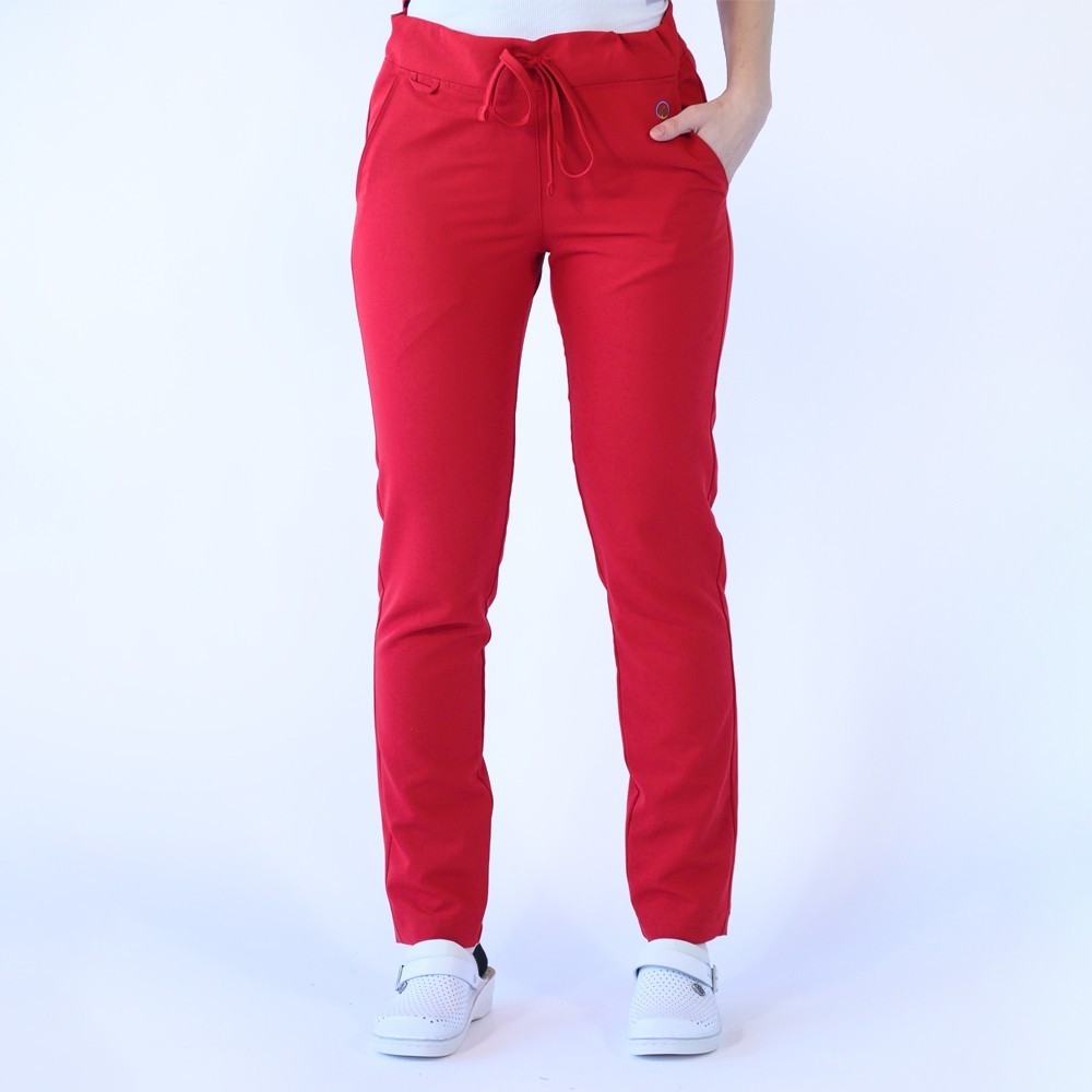 Costum medical Lotus Flex, stretch, rosu, TRS-NP11 TRS-SP9