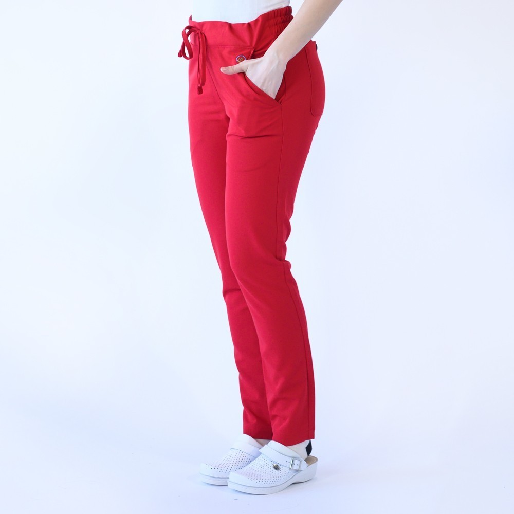 Costum medical Lotus Flex, stretch, rosu, TRS-NP11 TRS-SP9