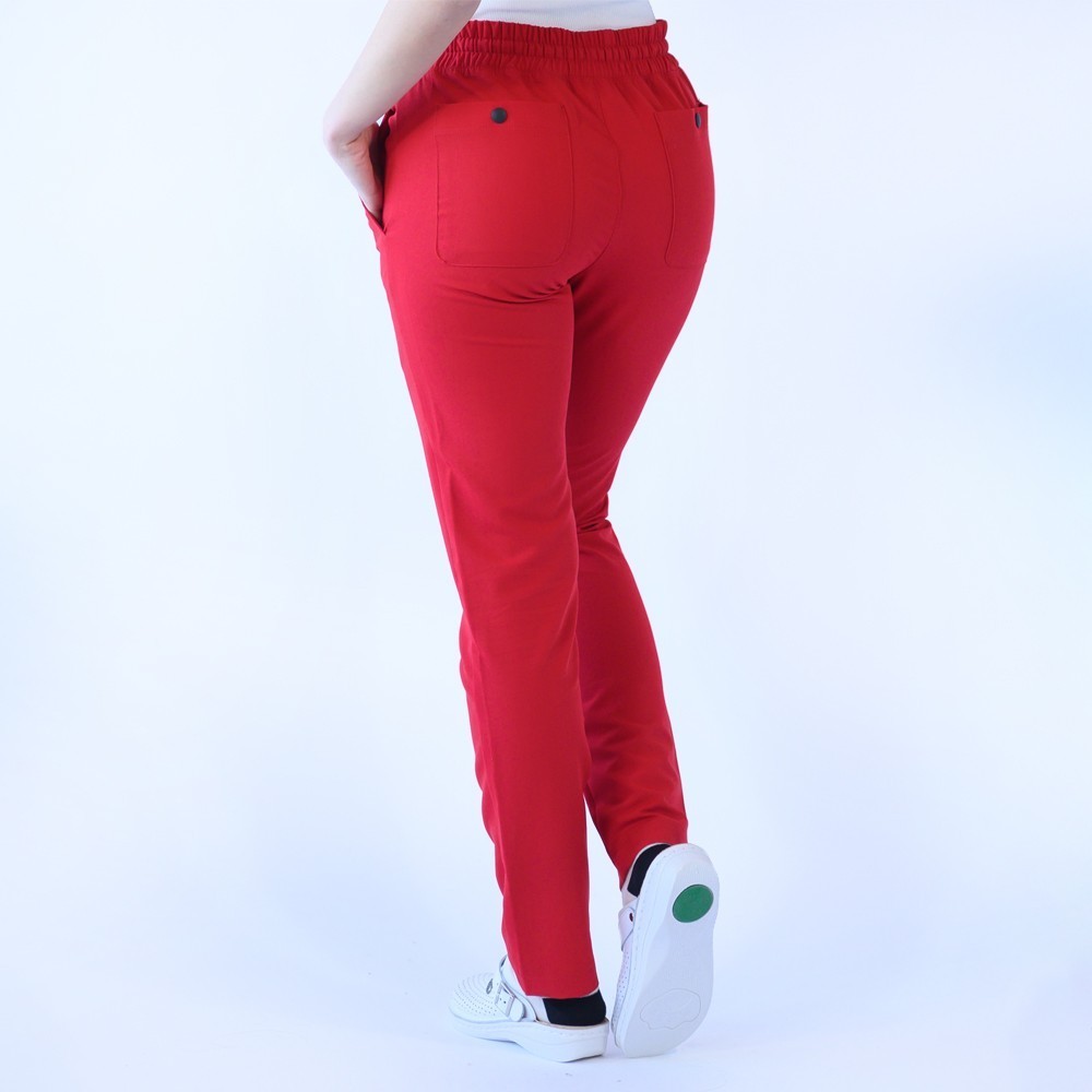 Costum medical Lotus Flex, stretch, rosu, TRS-NP11 TRS-SP9