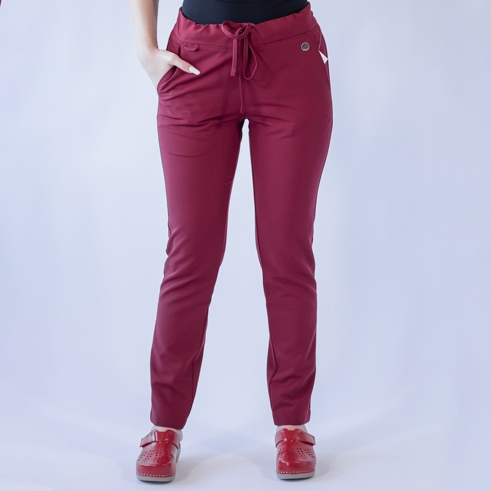 Costum medical Lotus Flex, stretch, visiniu, TRS-NP11 TRS-SP9