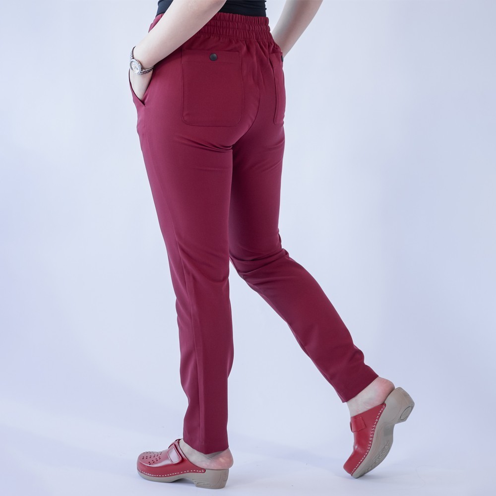 Costum medical Lotus Flex, stretch, visiniu, TRS-NP11 TRS-SP9