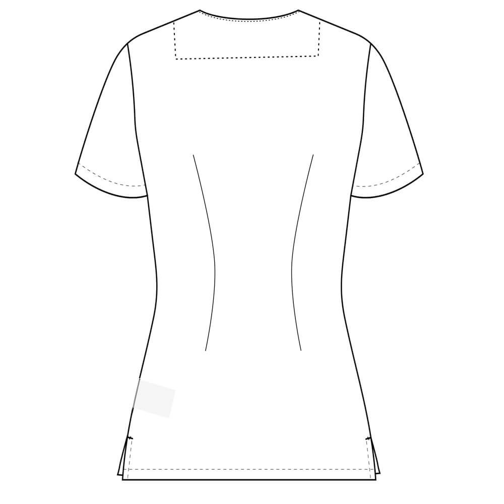 Costum medical Lotus Flex, stretch, visiniu, TRS-NP11 TRS-SP9