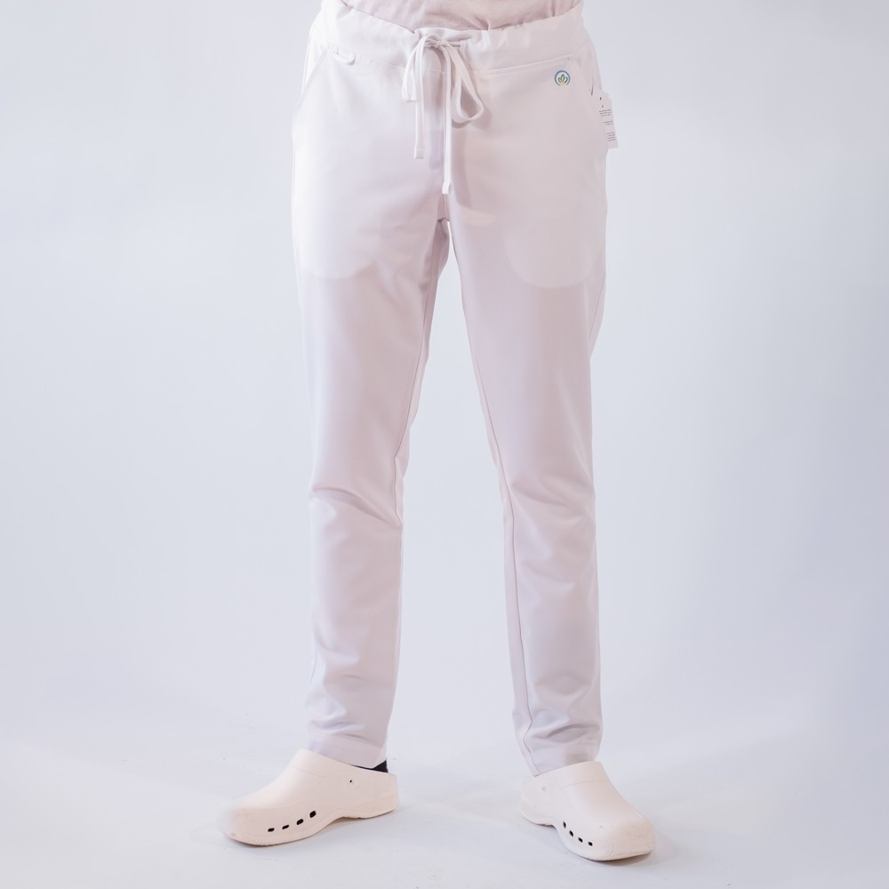 Costum medical Lotus Flex, stretch, alb, TRS-NP16 TRS-SP9