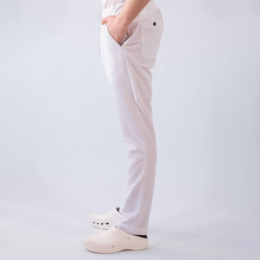 Costum medical Lotus Flex, stretch, alb, TRS-NP16 TRS-SP9