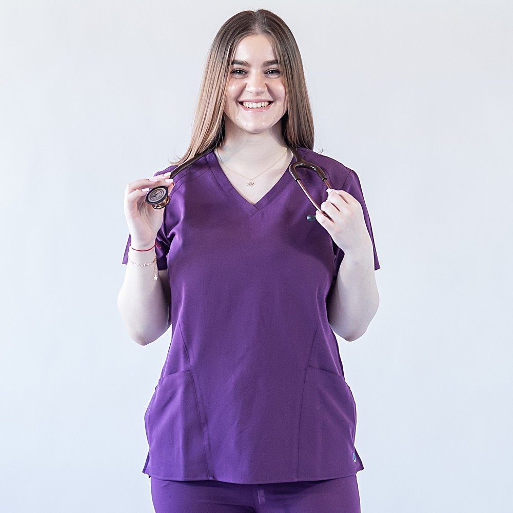 Costum medical Lotus Flex, stretch, wine, TRS-NP24 TRS-SP9